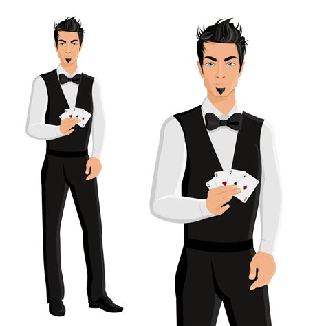 Casino Dealer PNG, Vector And Transparent Clipart 